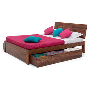 Wooden bed