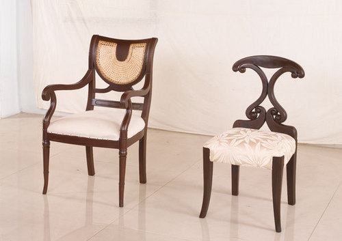 Chairs - Wood, Varied Dimensions, Brown | Elegant Design, Comfortable Seating, Durable Frame, Stylish Upholstery, Easy Assembly