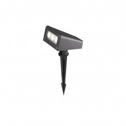 Outdoor Spike Light - Aluminum, 5x4x3 Inches, 3000K, 800lm | Energy Efficient, Weatherproof, Adjustable Angle