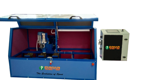GAMA Cricket Bat Automatic Knocking Machine with Touch Panel and Encoder enclosed
