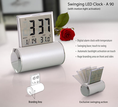 Swing LED Clock