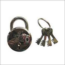 Radhe Krishna Silver Pad Lock, Padlock Size: 50 mm