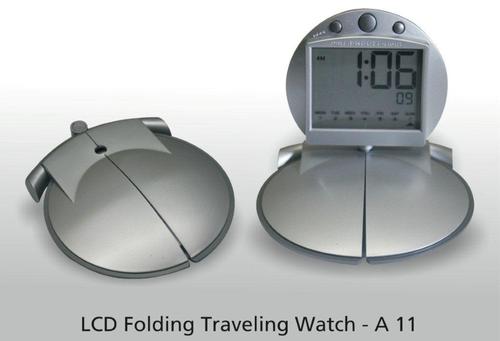 LCD Folding Traveling Watch