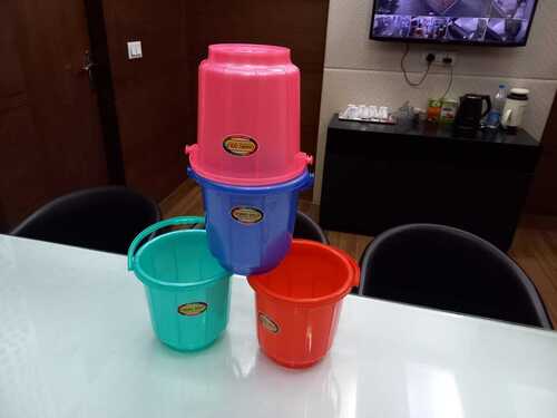 Colored Plastic Buckets