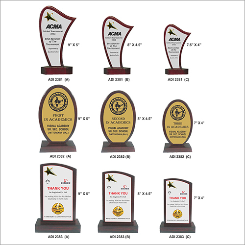 Wooden Award Series