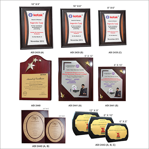 Wooden Award Series