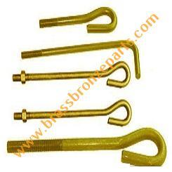 Brass Foundation Bolts