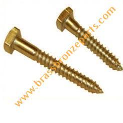 Brass Square Head Slotted Screws