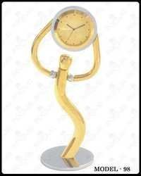 Man Held Table Clock