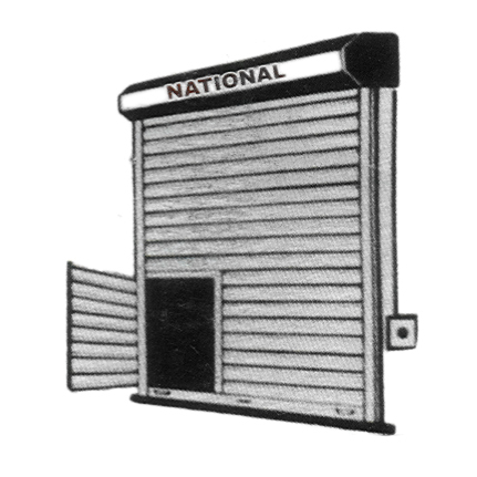 Gear Shutter With Wicket Door
