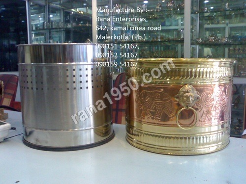 Army Brass/Steel Port