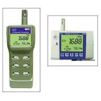 IAQ-50 and IAQ-55 Indoor Air Quality Monitors