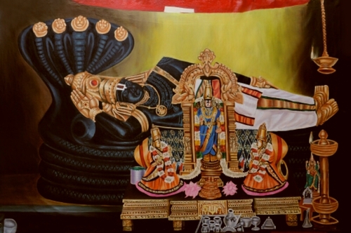 Sri Ranganathar Art At Srirangam