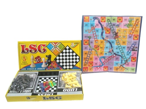 Ludo, Snakes & ladder Chess