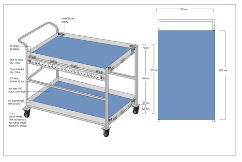 ESD Safe Trolleys