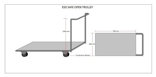 ESD Safe Open Trolley