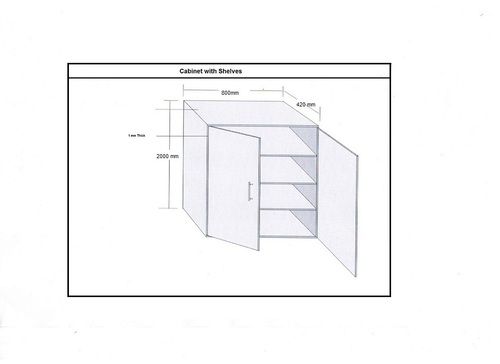 ESD Shelf Cabinet