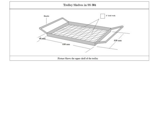 Trolley Shelf