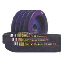 Wrapped Wedge Belts - Color: Black