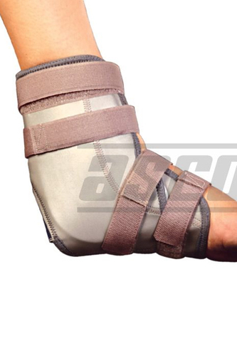 Ankle Brace - Neoprene Nylon, S-XL, Beige | Lace-Up Closure, Custom Fit, Lightweight Support