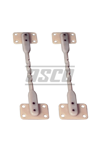 Fracture Bracing Joint - Nylon Plastic, 12 Inches, Off-White | Flexible Design, Free Knee Motion, Direct Cast Attachment