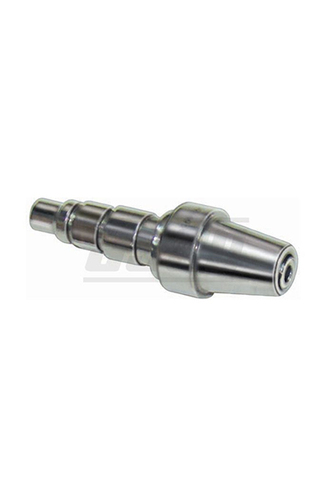 AO TYPE Adaptor S.S. - Stainless Steel, 25mm Diameter, 100mm Length, M6 Threads | Precise Alignment, Polished Finish, High Precision