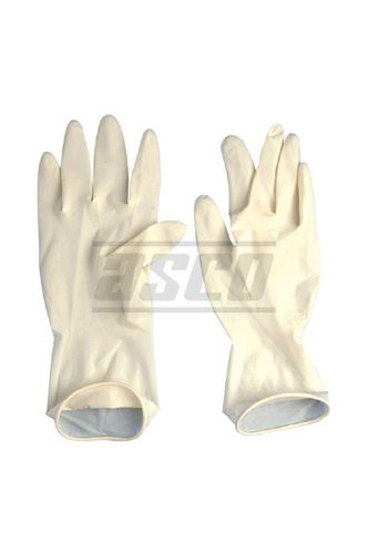 Surgical Gloves - Natural Rubber, Sizes 6.0-8.5, 483x660x457mm | Sterile, Beaded Cuffs, Micro Rough Finish, Powdered, Bent Fingers