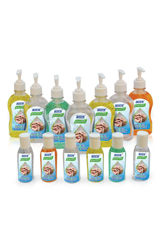 Purity - Plastic Hand Sanitizer Bottles 10ml-500ml, Aloe Vera, Vitamin E, 70% Alcohol