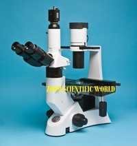 Research Trinocular Microscope - Aluminium, White And Black | 110-240 Voltage, Designed For Hospital And School Use, Multiple Configurations Available