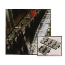 Rexnord Steel Tabe Top Chains - Steel, 28.6mm-304.8mm, Side Flex with Rubber Coating | High Speed, Improved Efficiency, Inclined Application