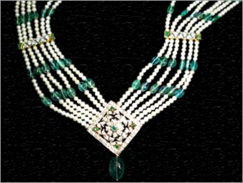 White Diamond Necklace