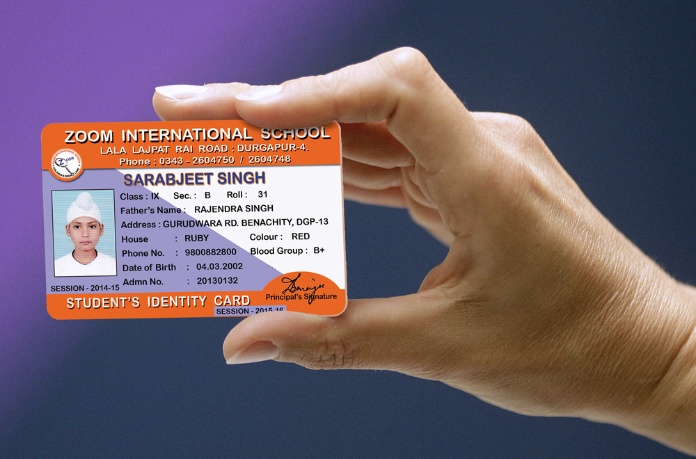 LAMINATED ID CARD