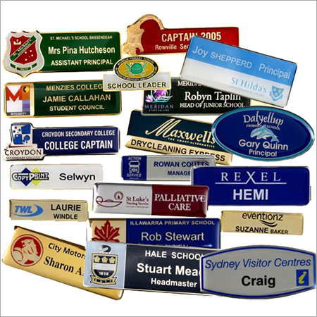 Epoxy Name Tag