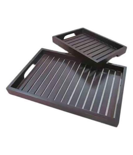 Wooden Serving TraySet Of 2 Pcs.