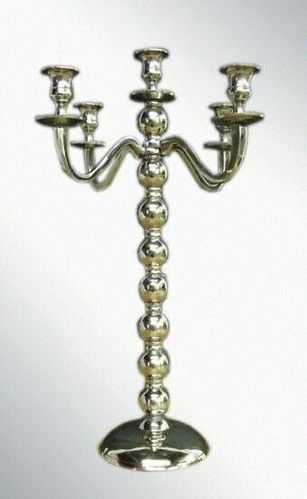 Silver candelabra