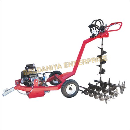 9HP Earth Auger W/8' Auger Bit