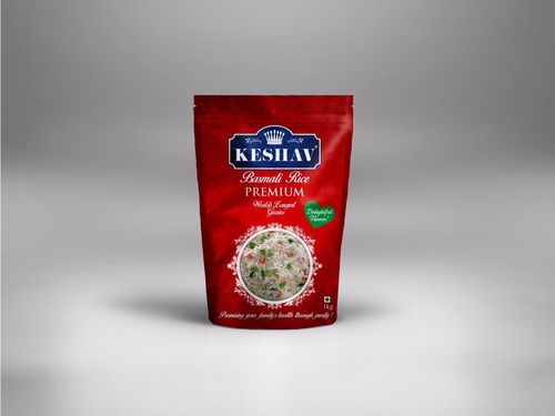 Traditional Basmati Rice - Plastic Sealed Pouch, Variable Weight | Unique Taste, Exotic Aroma, Long Grains, Versatile Use