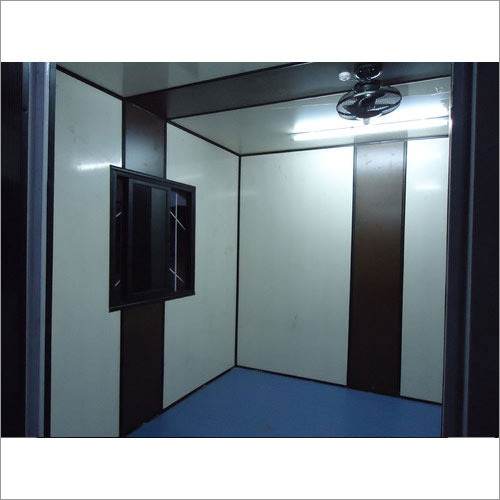 MS Portable Cabin Interior - Mild Steel Varied Dimensions Off-white | Attractive Design Corrosion Resistant Durable Portable Easy Assembly Robust