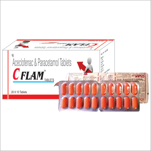 Aceclofenac & Paracetamol Tablets