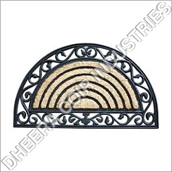 Rubber Coir Brush Mats