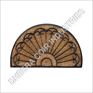 Rubber Moulded Non Brush Coir Mats