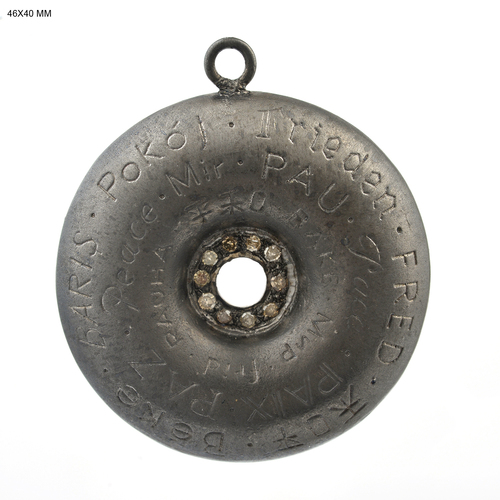 Pave Diamond Donut Designer Charm Pendants