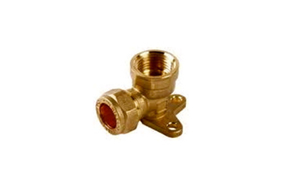 Brass Wall Plate Elbow