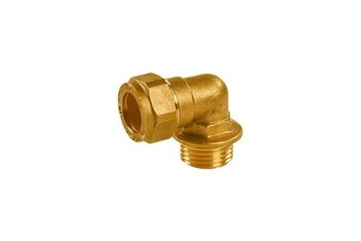 Compression Plumbing Fitting Brass Elbow