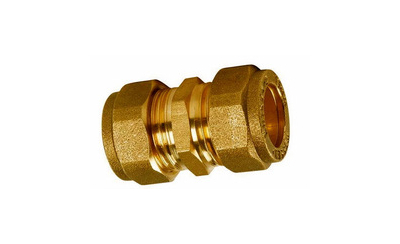 Brass Compression Straight Couplers
