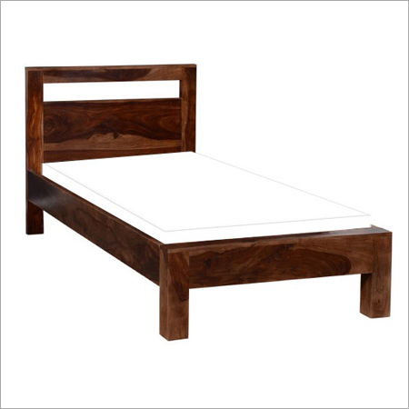Shelby Shesham Wood Single Bed