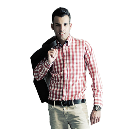 Dashing Red Checks Shirt
