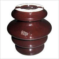 11 Kv Pin Insulator - Ceramic, 230mm Creepage, Brown Glazed | Rugged Design, High Strength, Thermal Stability, Easy Handling