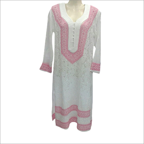 Fasionable Chikan Kurti