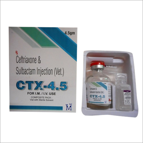 Ceftriaxone and Sulbactam Injection